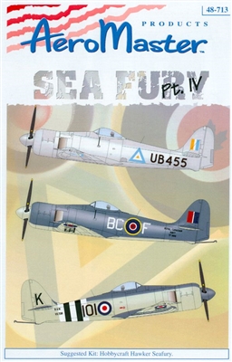 AeroMaster 48-713 - Sea Fury, Part IV