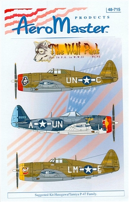 AeroMaster 48-715 - The Wolf Pack, Part VI (The 56 F.G. in W.W. II)