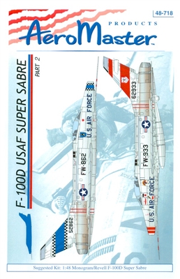 AeroMaster 48-718 - F-100D USAF Super Sabre, Part 2