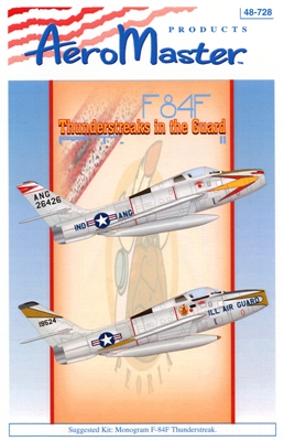 AeroMaster 48-728 - F-84F Thunderstreaks in the Guard, Part II