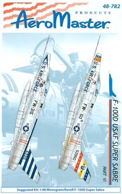 AeroMaster 48-782 - F-100D USAF Super Sabre, Part VI