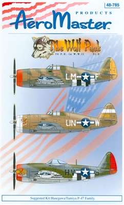 AeroMaster 48-785 - The Wolf Pack, Part X (The 56 F.G. in W.W.II)