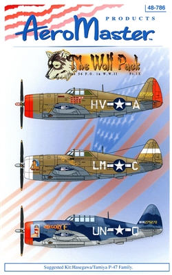 AeroMaster 48-786 - The Wolf Pack, Part IX (The 56 F.G. in W.W.II)