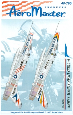 AeroMaster 48-790 - F-100D USAF Super Sabre, Part VII