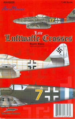 AeroMaster 48-806  - Late Luftwaffe Crosses