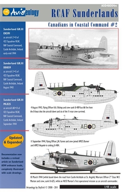 Aviaeology AOD48004m - RCAF Sunderlands:  Canadians in Coastal Command #2