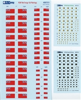 Aviaeology AOD72C51 - RCAF Red Ensigns, Aircraft Tail Markings - 1954 to 1965