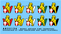 Archer AR35134 - Tiger Battalion Insignias (sPzAbt. 506 )