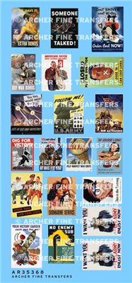Archer AR35368 - US WWII Victory Posters