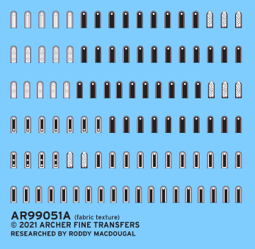Archer AR99051A - Heer Shoulder Boards for Panzer Crews (1/35)