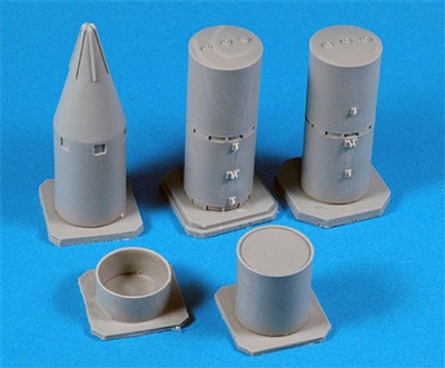 Belcher Bits BB10 - RAF 8,000 lb & 12,000 lb HC Bombs (1/48 scale)