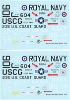Belcher Bits BB43 - Sikorsky S-51 Decal and Figure (1/48 scale)