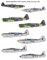 Belcher Bits BD13 - Seafire, Firefly and Sea Fury (1/48 scale)