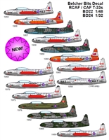 Belcher Bits BD24 - Canadian T-33 Silver Star (1/32 scale)
