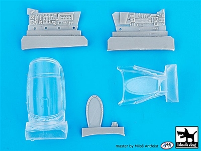 Black Dog A48008 - MiG 21 MF, SMT Detail Set (for Eduard kits)