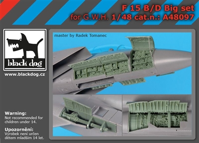 Black Dog A48097 - F-15 B/D Big Set