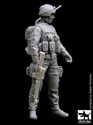 Black Dog F35017 - Canadian Soldier in Afghanistan No. 2