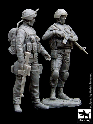 Black Dog F35018 - Canadian Soldier Team in Afghanistan