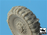 Black Dog T35008 - Staghound Snowchained Wheels