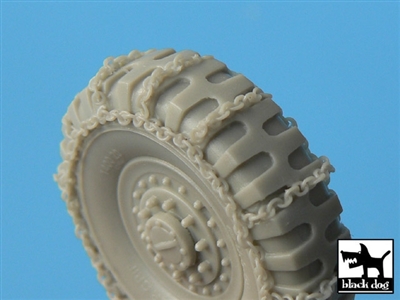 Black Dog T35008 - Staghound Snowchained Wheels