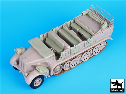 Black Dog T35073 - Sd.Kfz 7 Accessories Set