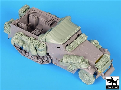 Black Dog T35123 - M 4 Mortar Carrier Big Accessories Set