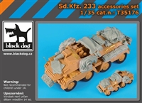 Black Dog T35176 - Sd.Kfz. 233  Accessories Set