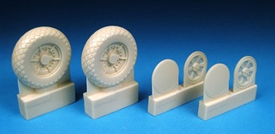 Barracuda BR32061 - P-47C/D Cross Tread Mainwheels
