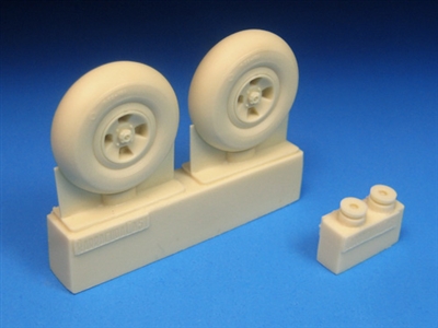 Barracuda BR32335 - Spitfire 4-Slot Mainwheels