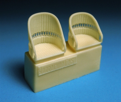 Barracuda BR48260 - British WWI Wicker AGS Seats (no belts)