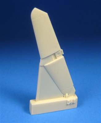 Barracuda BR48368 - Bf 109G-6 Horizontal Tailplanes with Separate Elevators (Tamiya)