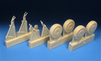 Barracuda BR48439 - Yak-28 Brewer, Firebar Wheels Set