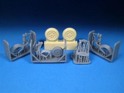 Barracuda BR48536 - Gloster Meteor MK 8/9 Landing Gear