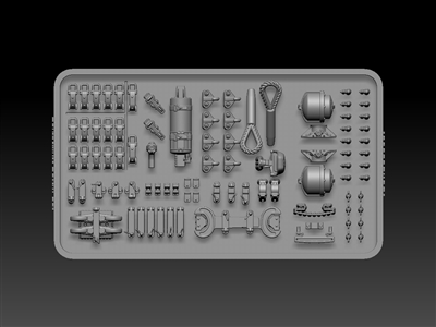 BSK Model BSKD35008 - Panzer IV Detail Set