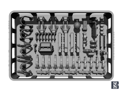 BSK Model BSKD35027 - US M36 Destroyer Detail Set