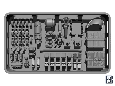 BSK Model BSKD35028 - Brummbar Detail Set