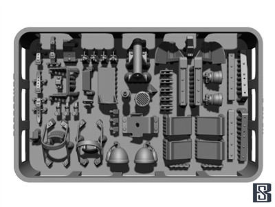BSK Model BSKD35029 - M3 Stuart Detail Set