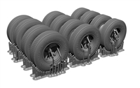 BSK Model BSKW35003 - M915 Heavy Series Truck Wheel Set