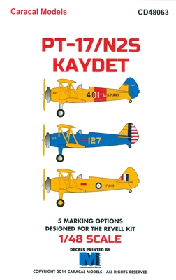 Caracal CD48063 - Stearman PT-17/N2S "Kaydet"