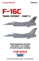 Caracal CD48194 - F-16C "Dark Vipers" Part 3