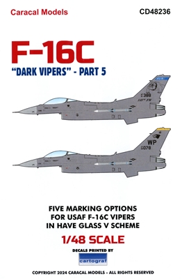 Caracal CD48236 - F-16C "Dark Vipers" Part 5