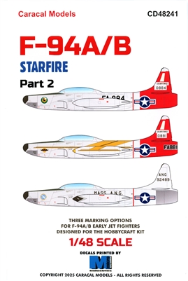 Caracal CD48241 - F-94A/B Starfire: Part 2