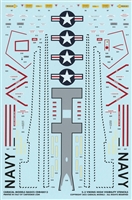 Caracal CDB48013 - US Navy S-3 High Visibility Stencils & National Insignia