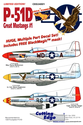 Cutting Edge CED24001 - P-51D Great Mustangs #1