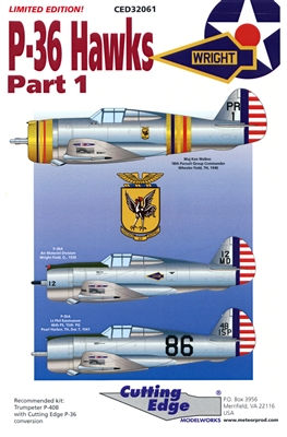 Cutting Edge CED32061 - P-36 Hawks, Part 1