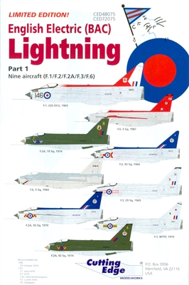 Cutting Edge CED48075 - English Electric (BAC) Lightning, Part 1