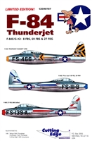 Cutting Edge CED48107 - F-84 Thunderjet