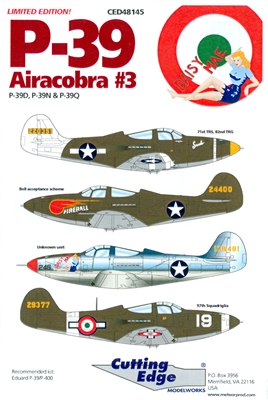 Cutting Edge CED48145 - P-39 Airacobra #3