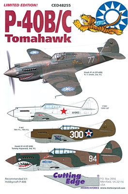 Cutting Edge CED48255 - P-40B/C Tomahawk