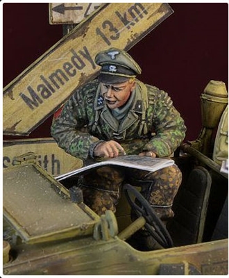 D-Day 35156 - Waffen SS NCO Schwimmwagen Crewman, Ardennes 1944